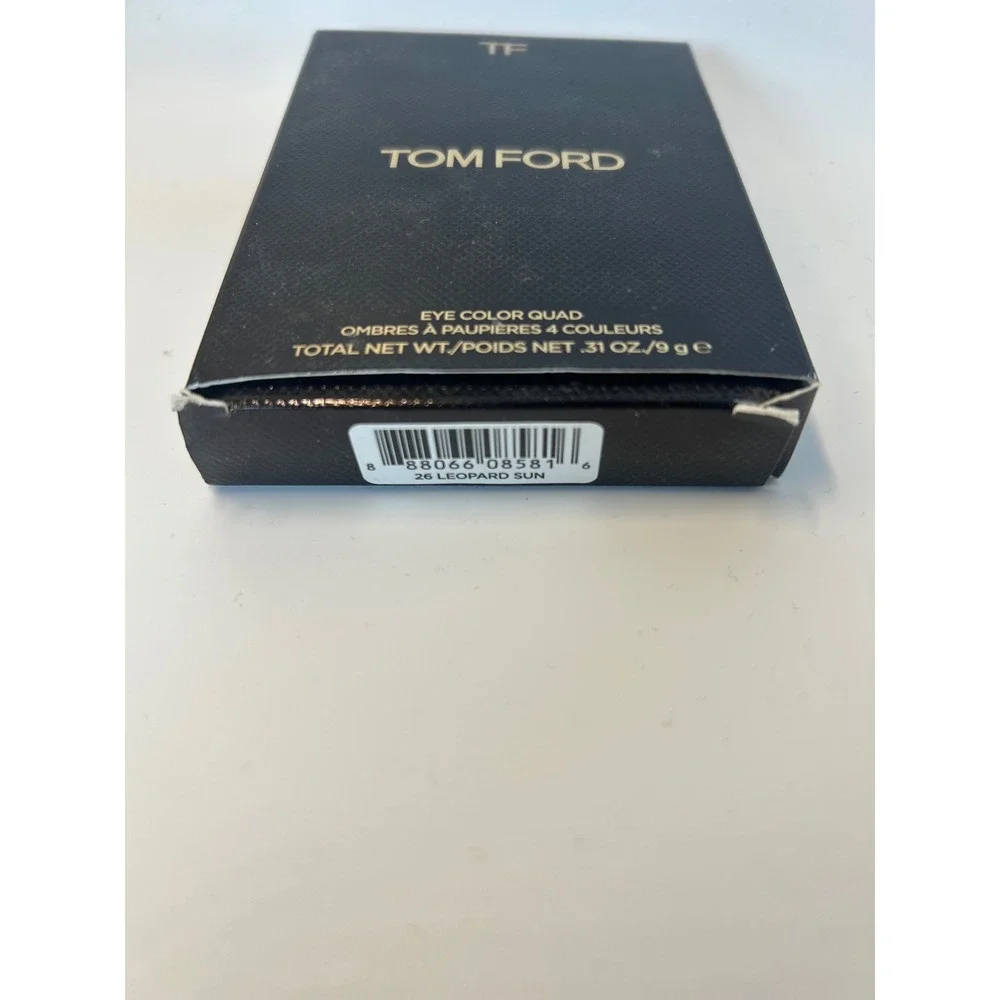 Tom Ford Eye Color Quad 26 Leopard Sun Eyeshadow Palette 0.31oz 9g New Box